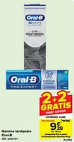 Promoties Tandpasta pro expert professionele bescherming - Oral-B - Geldig van 24/04/2024 tot 30/04/2024 bij Carrefour