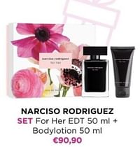 Narciso rodriguez set for her + bodylotion-Narciso Rodriguez