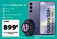 Promotions Samsung galaxy s24+ 5g - Samsung - Valide de 18/04/2024 à 03/06/2024 chez Base
