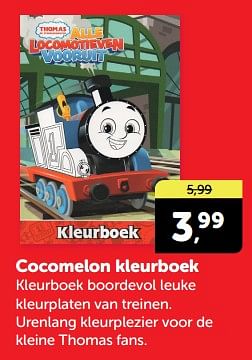Promotions Cocomelon kleurboek - Produit Maison - Boekenvoordeel - Valide de 20/04/2024 à 28/04/2024 chez BoekenVoordeel