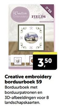 Creative embroidery borduurboek 59-Huismerk - Boekenvoordeel
