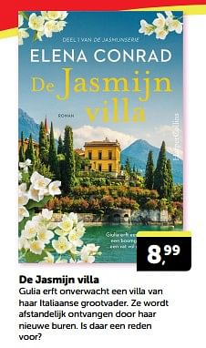 Promotions De jasmijn villa - Produit Maison - Boekenvoordeel - Valide de 20/04/2024 à 28/04/2024 chez BoekenVoordeel