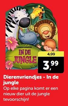 Promoties Dierenvriendjes in de jungle - Huismerk - Boekenvoordeel - Geldig van 20/04/2024 tot 28/04/2024 bij BoekenVoordeel