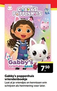 Gabby`s poppenhuis vriendenboekje-Huismerk - Boekenvoordeel