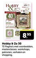 Promoties Hobby + zo 30 - Huismerk - Boekenvoordeel - Geldig van 20/04/2024 tot 28/04/2024 bij BoekenVoordeel