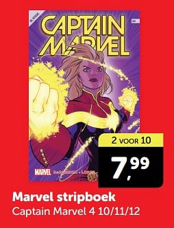 Promoties Marvel stripboek - Marvel - Geldig van 20/04/2024 tot 28/04/2024 bij BoekenVoordeel