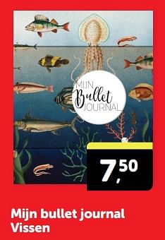 Promoties Mijn bullet journal vissen - Huismerk - Boekenvoordeel - Geldig van 20/04/2024 tot 28/04/2024 bij BoekenVoordeel