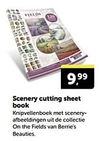 Promoties Scenery cutting sheet book - Huismerk - Boekenvoordeel - Geldig van 20/04/2024 tot 28/04/2024 bij BoekenVoordeel