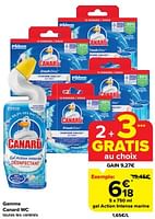 Promotions Gel action intense marine - Canard WC - Valide de 24/04/2024 à 30/04/2024 chez Carrefour