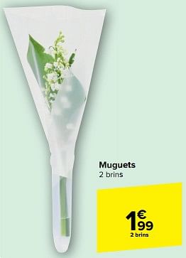 Promotions Muguets - Produit maison - Carrefour  - Valide de 24/04/2024 à 30/04/2024 chez Carrefour