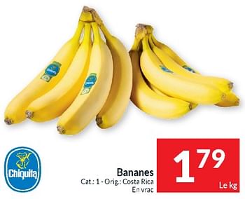 Promoties Bananes - Huismerk - Intermarche - Geldig van 23/04/2024 tot 28/04/2024 bij Intermarche