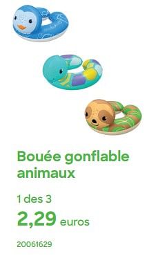 Promoties Bouée gonflable animaux - Huismerk - Ava - Geldig van 01/04/2024 tot 31/07/2024 bij Ava