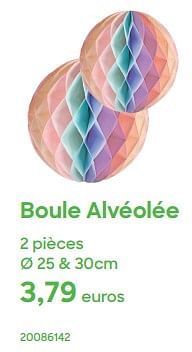 Promotions Boule alvéolée - Produit Maison - Ava - Valide de 01/04/2024 à 31/07/2024 chez Ava