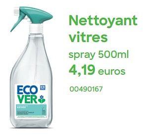 Promoties Nettoyant vitres - Ecover - Geldig van 01/04/2024 tot 31/07/2024 bij Ava