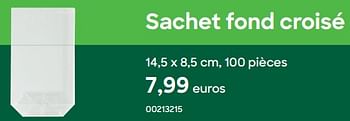 Promoties Sachet fond croisé - Huismerk - Ava - Geldig van 01/04/2024 tot 31/07/2024 bij Ava