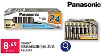 Promoties Alkalinebatterijen - Panasonic - Geldig van 29/04/2024 tot 05/05/2024 bij Aldi