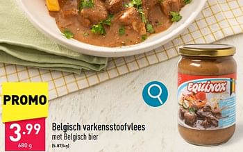 Promoties Belgisch varkensstoofvlees - Huismerk - Aldi - Geldig van 29/04/2024 tot 05/05/2024 bij Aldi