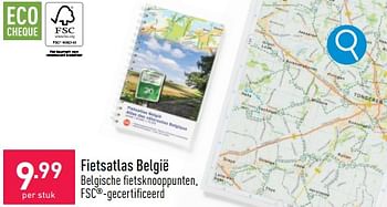 Promotions Fietsatlas belgië - Produit maison - Aldi - Valide de 29/04/2024 à 05/05/2024 chez Aldi