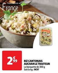 Riz cantonais auchan le traiteur-Huismerk - Auchan