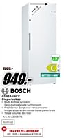 Promoties Bosch gsn58awcv diepvrieskast - Bosch - Geldig van 22/04/2024 tot 28/04/2024 bij Media Markt