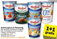 Promoties Roomyoghurt perzik maracuja - Almhof - Geldig van 22/04/2024 tot 28/04/2024 bij Albert Heijn