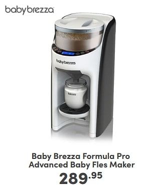 Promoties Baby brezza formula pro advanced baby fles maker - Babybrezza - Geldig van 21/04/2024 tot 27/04/2024 bij Baby & Tiener Megastore