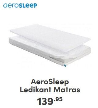 Promoties Aerosleep ledikant matras - Aerosleep - Geldig van 21/04/2024 tot 27/04/2024 bij Baby & Tiener Megastore