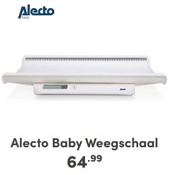 Promoties Alecto baby weegschaal - Alecto - Geldig van 21/04/2024 tot 27/04/2024 bij Baby & Tiener Megastore