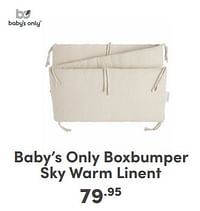 Baby’s only boxbumper sky warm linent-Baby