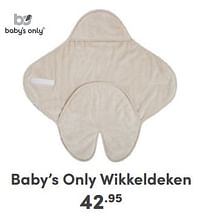 Baby’s only wikkeldeken-Baby