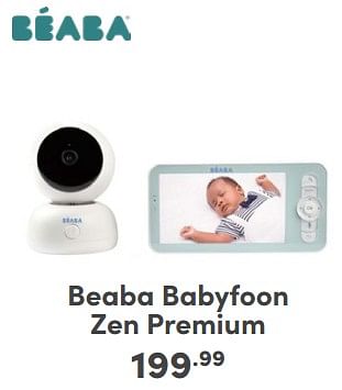 Promoties Beaba babyfoon zen premium - Beaba - Geldig van 21/04/2024 tot 27/04/2024 bij Baby & Tiener Megastore