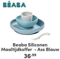 Beaba siliconen maaltijdkoffer - ass blauw-Beaba