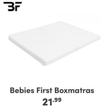 Bebies first boxmatras-bebiesfirst