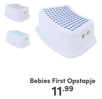 Promoties Bebies first opstapje - bebiesfirst - Geldig van 21/04/2024 tot 27/04/2024 bij Baby & Tiener Megastore