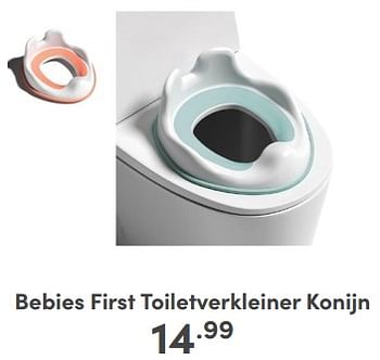 Promotions Bebies first toiletverkleiner konijn - bebiesfirst - Valide de 21/04/2024 à 27/04/2024 chez Baby & Tiener Megastore