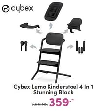 Cybex lemo kinderstoel 4 in 1 stunning black-Cybex