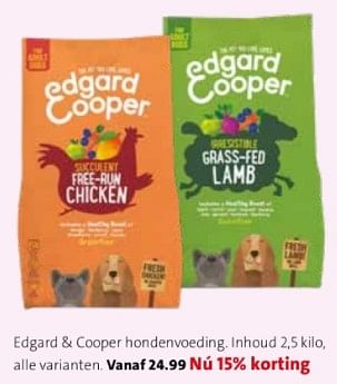Promotions Edgard + cooper hondenvoeding - Edgard & Cooper - Valide de 22/04/2024 à 28/04/2024 chez Intratuin