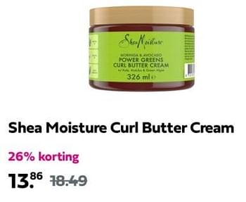 Promotions Shea moisture curl butter cream - Shea Moisture - Valide de 21/04/2024 à 28/04/2024 chez Plein