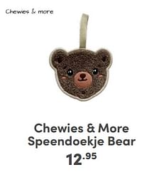 Chewies + more speendoekje bear-Chewies & More