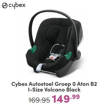 Promoties Cybex autostoel aton b2 i-size volcano black - Cybex - Geldig van 21/04/2024 tot 27/04/2024 bij Baby & Tiener Megastore