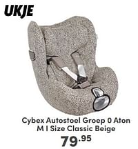 Cybex autostoel aton m i size classic beige-Cybex