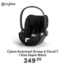 Cybex autostoel cloud t i size sepia black-Cybex
