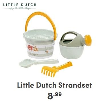Promoties Little dutch strandset - Little Dutch - Geldig van 21/04/2024 tot 27/04/2024 bij Baby & Tiener Megastore