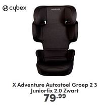 X adventure autostoel juniorfix 2.0 zwart-Xadventure