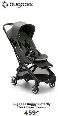 Bugaboo buggy butterfly black forest green-Bugaboo