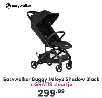 Promotions Easywalker buggy miley2 shadow black - Easywalker - Valide de 21/04/2024 à 27/04/2024 chez Baby & Tiener Megastore