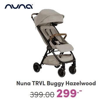 Promoties Nuna trvl buggy hazelwood - Nuna - Geldig van 21/04/2024 tot 27/04/2024 bij Baby & Tiener Megastore