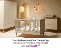 Quax babykamer flow clay + oak-Quax