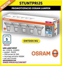 Led lamp spot-Osram