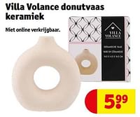 Villa volance donutvaas keramiek-Villa Volance